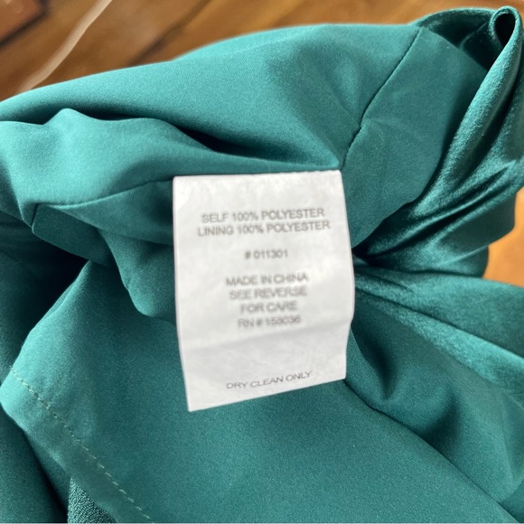 Birdy Grey Gloria Satin Bridesmaid / Formal Dress – Emerald –‎ Medium - Picture 8 of 8